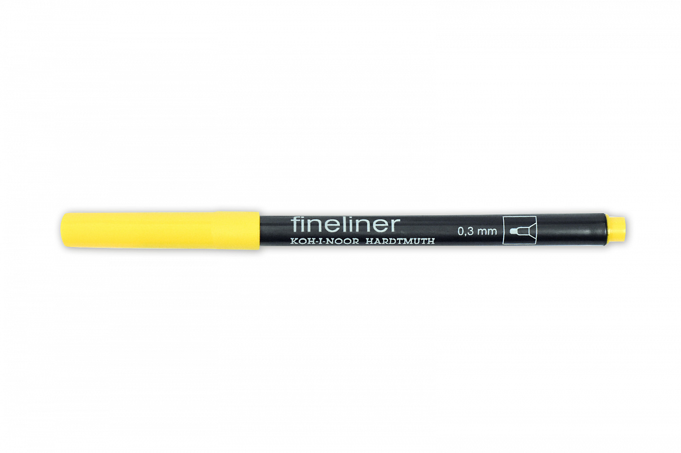 Линер Koh-I-Noor Fineliner 0,3 мм, желтый темный