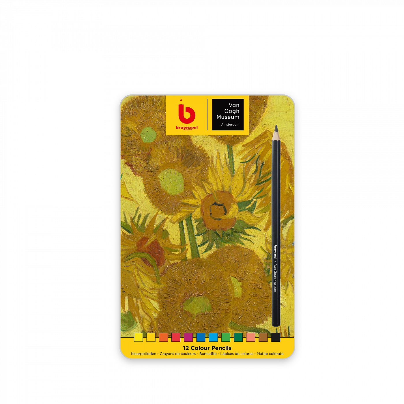 Набор цветных карандашей Bruynzeel Van Gogh Museum 12 шт