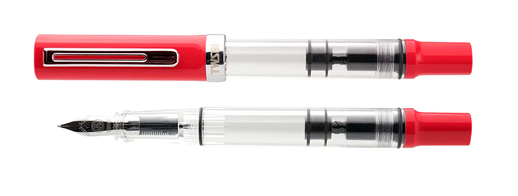 Ручка перьевая TWSBI ECO T, Красный, EF