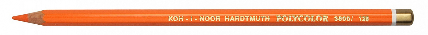 Карандаш цветной Koh-i-noor Polycolor апельсиновый