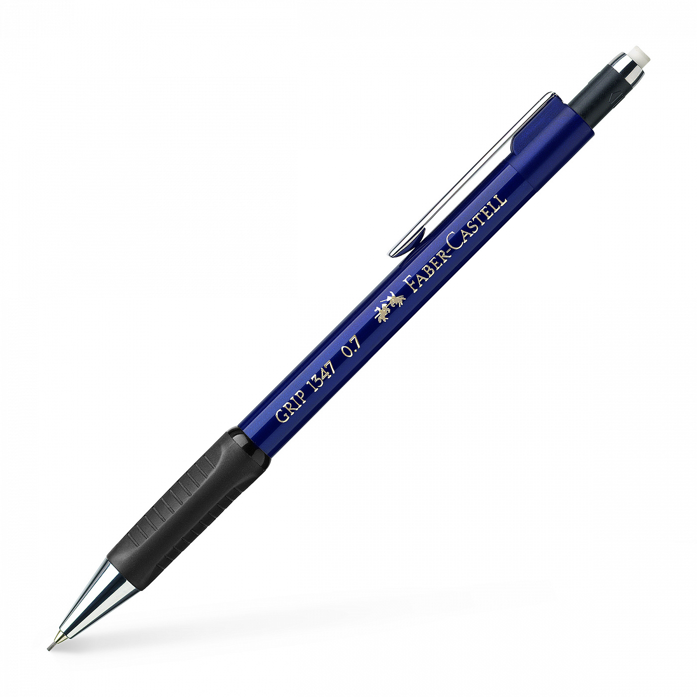 Карандаш механический Faber-Castell GRIP1347 0,7 мм, синий корпус