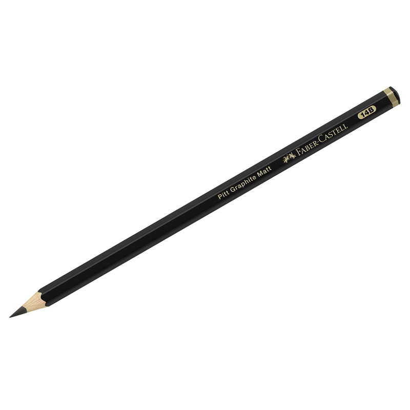 Карандаш чернографитный матовый Faber-Castell Pitt Graphite Matt 14В