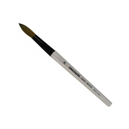 Кисть синтетика + пони №26 круглая Daler-Rowney GRADUATE короткая ручка