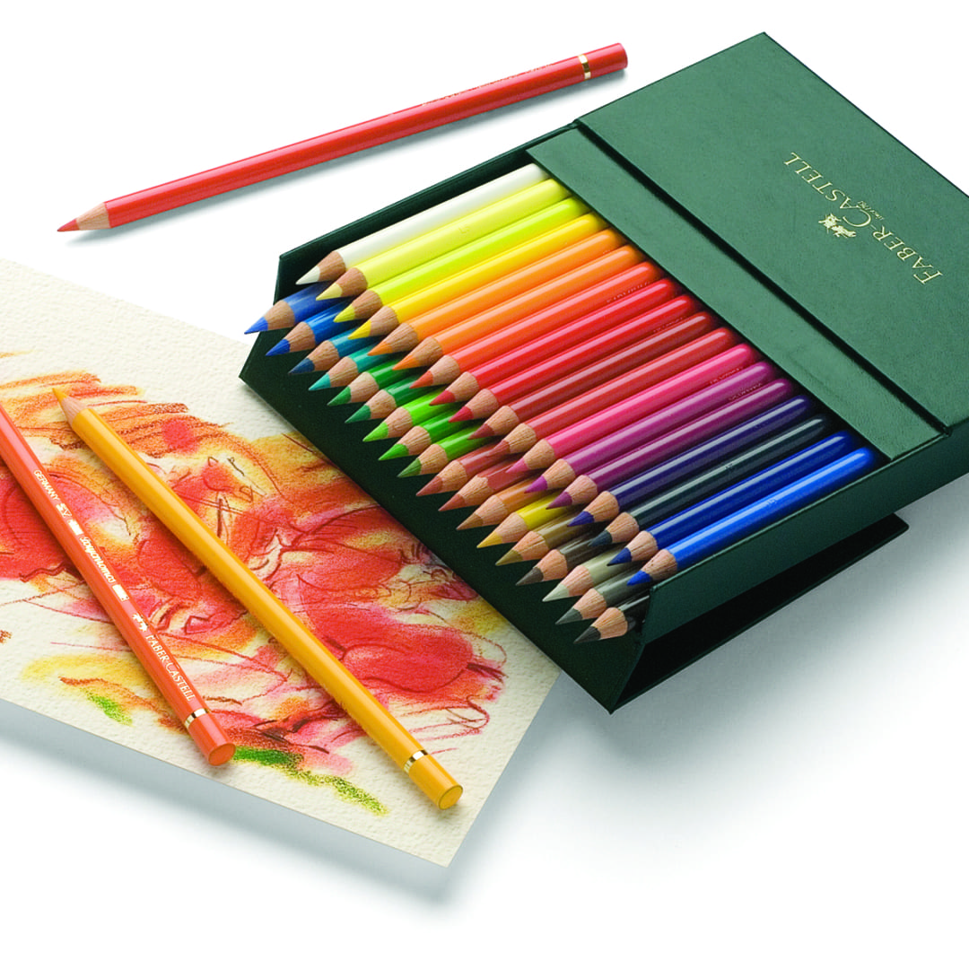 Карандаши цветные Набор карандашей цветных Faber-castell Polychromos 36 шт проф-ные в пластиковой коробке