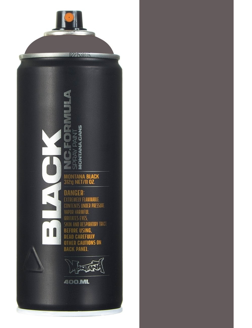 Краска для граффити Montana Black 400 мл в аэрозоли, дамбо