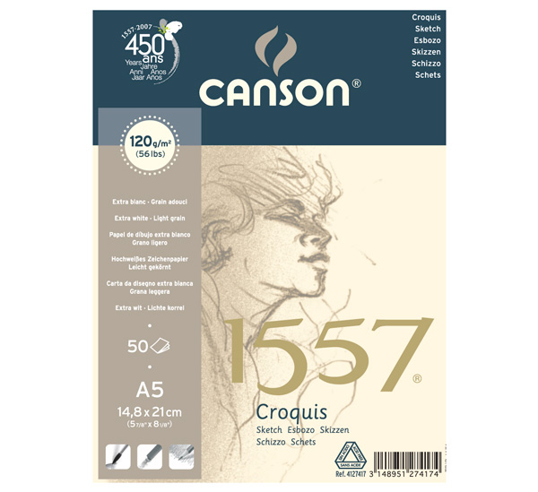 Альбом-склейка для набросков Canson 1557