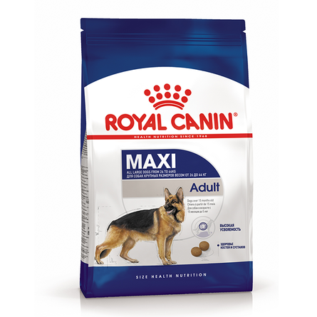 Royal Canin Maxi Adult Сухой корм для взрослых собак крупных пород, 15 кг