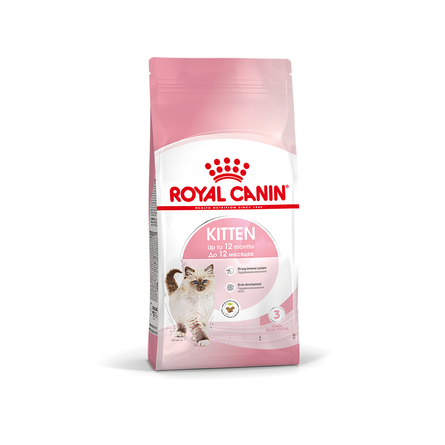 Royal Canin Kitten Корм сухой сбалансированный для котят в период второй фазы роста до 12 месяцев, 10 кг