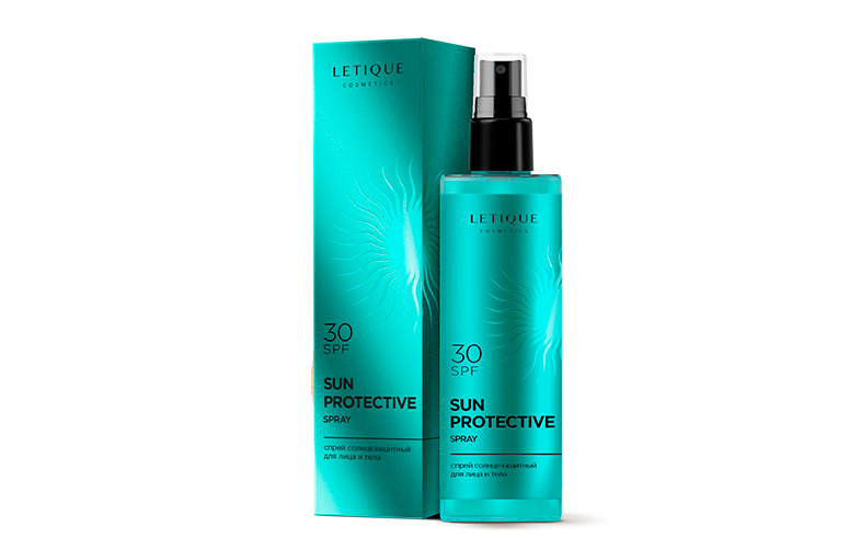 Letique Спрей солнцезащитный для лица и тела SUN PROTECTIVE SPRAY SPF 30, 100 мл