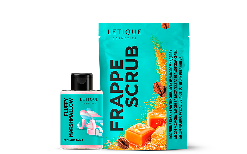 Letique BODYCARE TRAVEL SET, 100 г + 100 мл