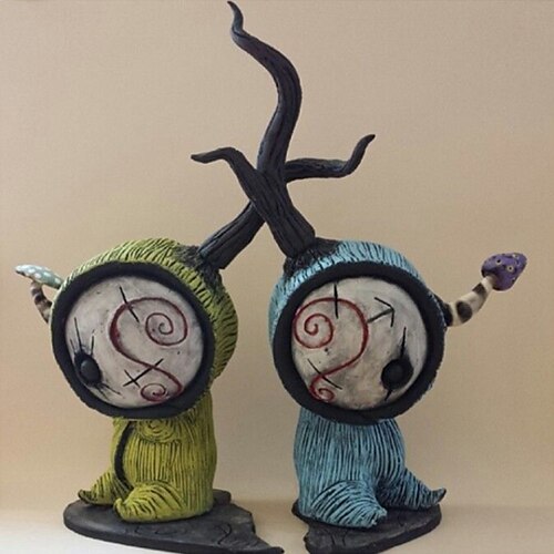 Resin Couple Fairy Doll Sculpture Decoration Decoration Home Garden Decoration Love Decoration Resin Process