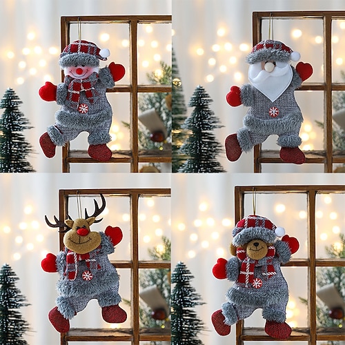 Christmas Tree and Car Decoration Ideas Cute Christmas Tree Decoration Pendant Chandelier Crystals Replacement Round