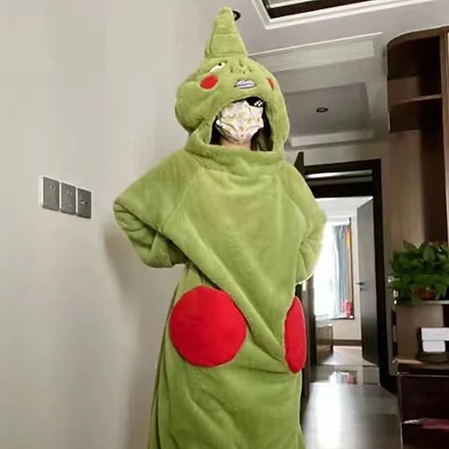 Adults' Kigurumi Pajamas Nightwear Camouflage Monster Animal More Costumes Animal Onesie Pajamas One Piece polyester fibre Cosplay For Men and Women Masquerade Animal Sleepwear Cartoon