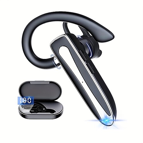 True Wireless Earbuds Ear-Hook New Earphones Sports Waterproof Earphone Business Handsfree Wireless Earphone With Microphone Charging Box