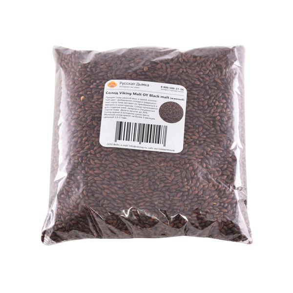 Солод Viking Malt OY Black malt жженый, 1 кг