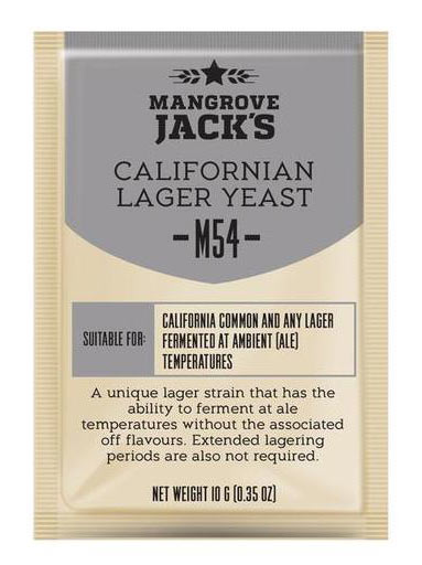 Дрожжи пивные Californian Lager M54, 10 г