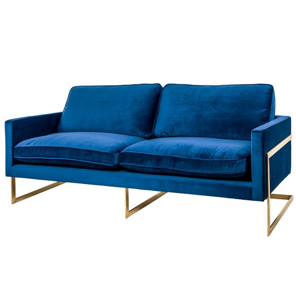  Диван бархатный Accent Velvet Sofa