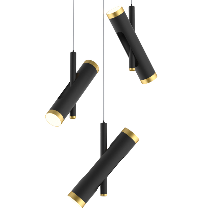 Люстра Rainer Chandelier Trio black