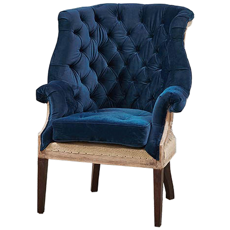 Мягкие кресла Кресло Gamilton Armchair Blue