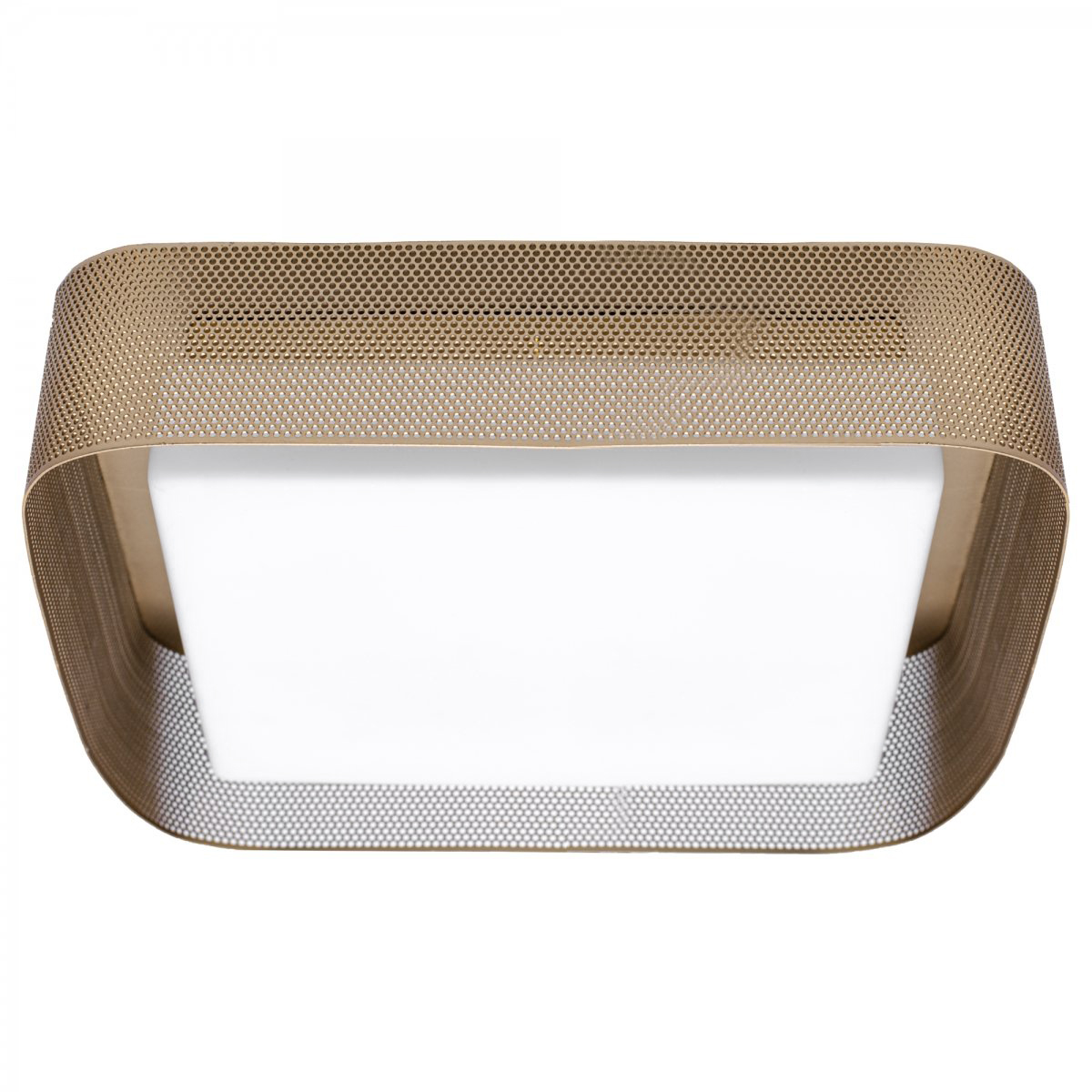 PRECISION Large Flush Mount Brass