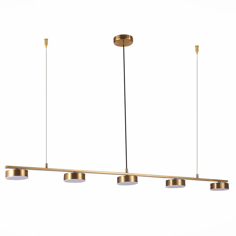 Люстра Five Headlights Linear Chandelier