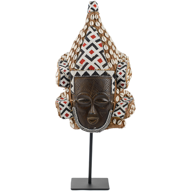 Аксессуары на стену  Loft Concept Маска African Mask with Sophisticated headgear