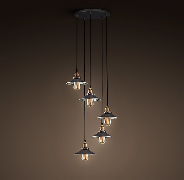 Люстра Loft Cone Pendant Reflector 5