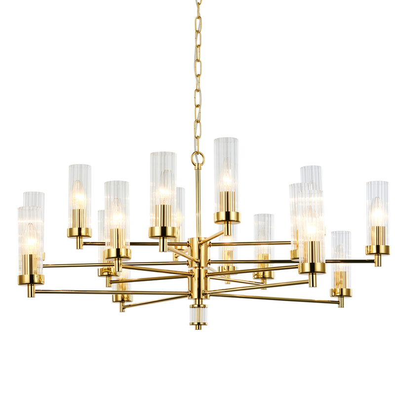 Люстра Jeanette Chandelier Gold 85