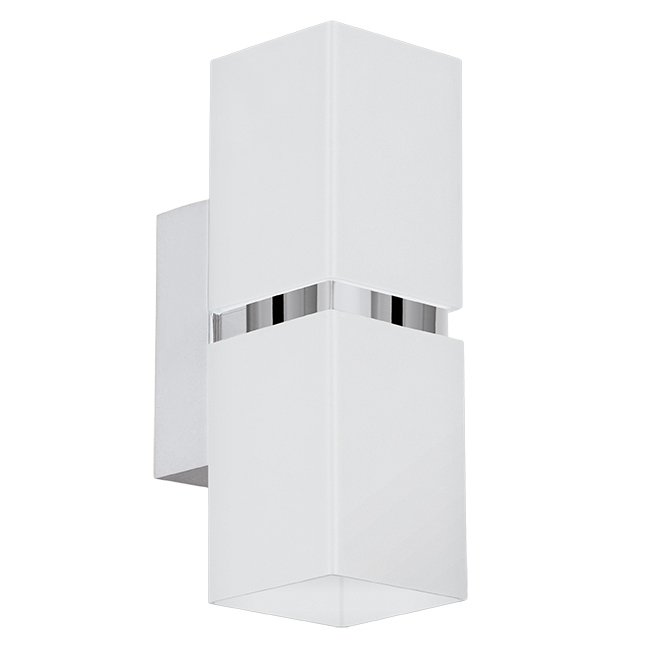 Бра Lestor double square chrome white