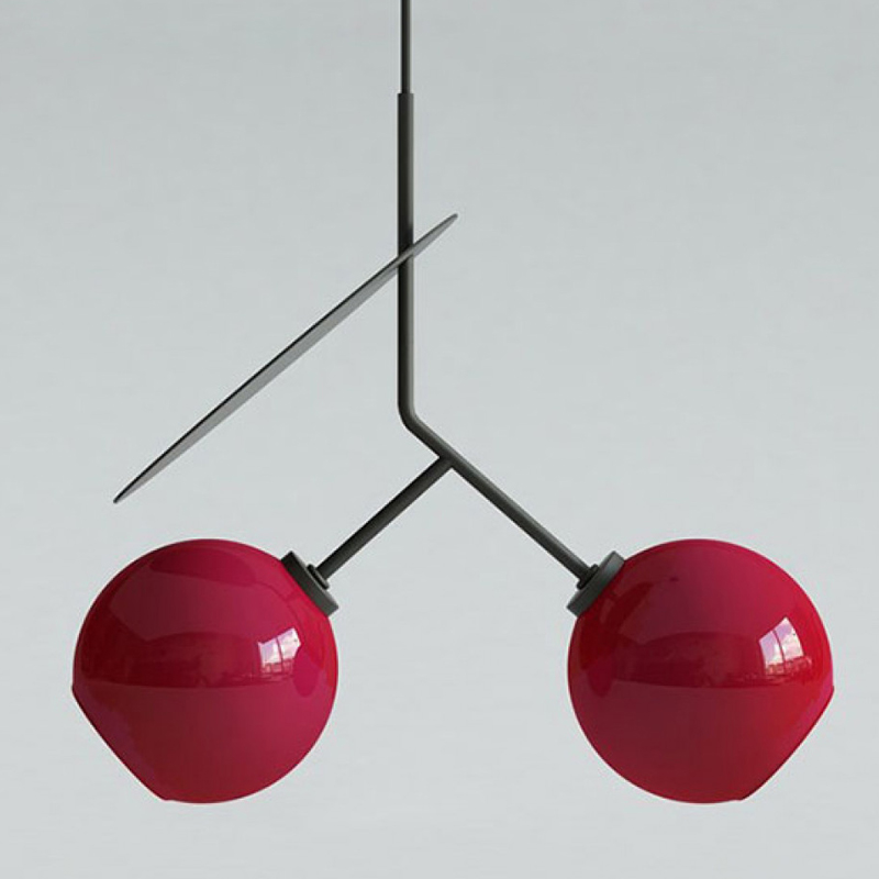 Для детей Подвесной светильник Cherry Pendant Double Red