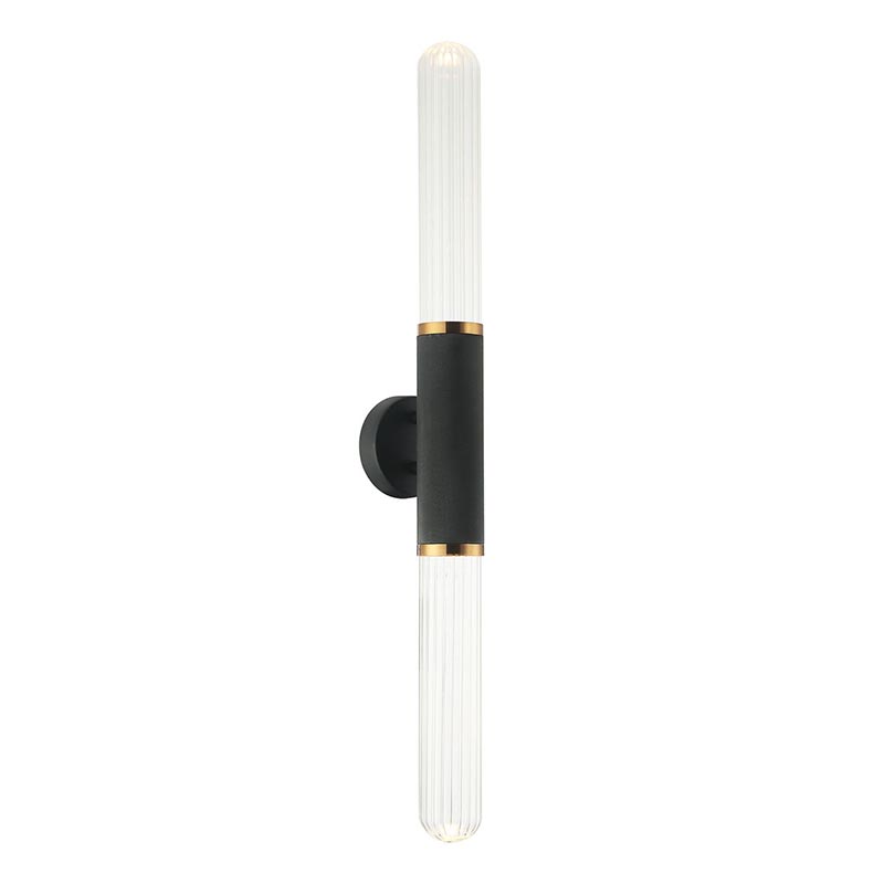 Бра Grover Black Transparent Wall Lamp