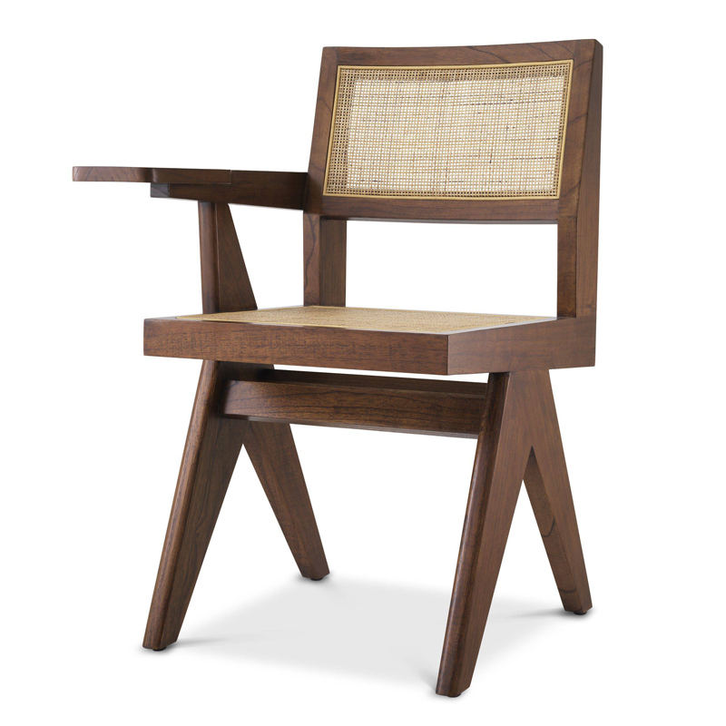 Стулья Стул Eichholtz Chair Niclas With Desk brown