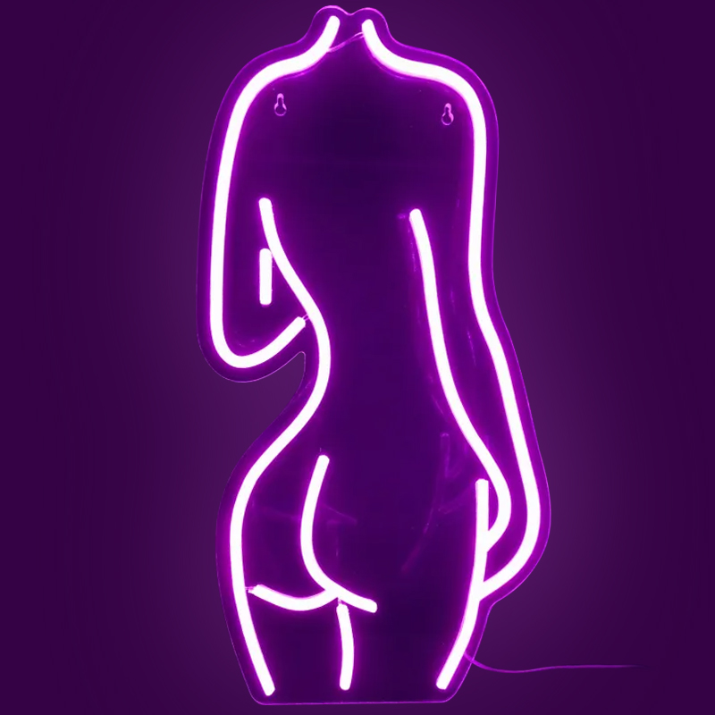 Неоновая настенная лампа Silhouette Neon Wall Lamp