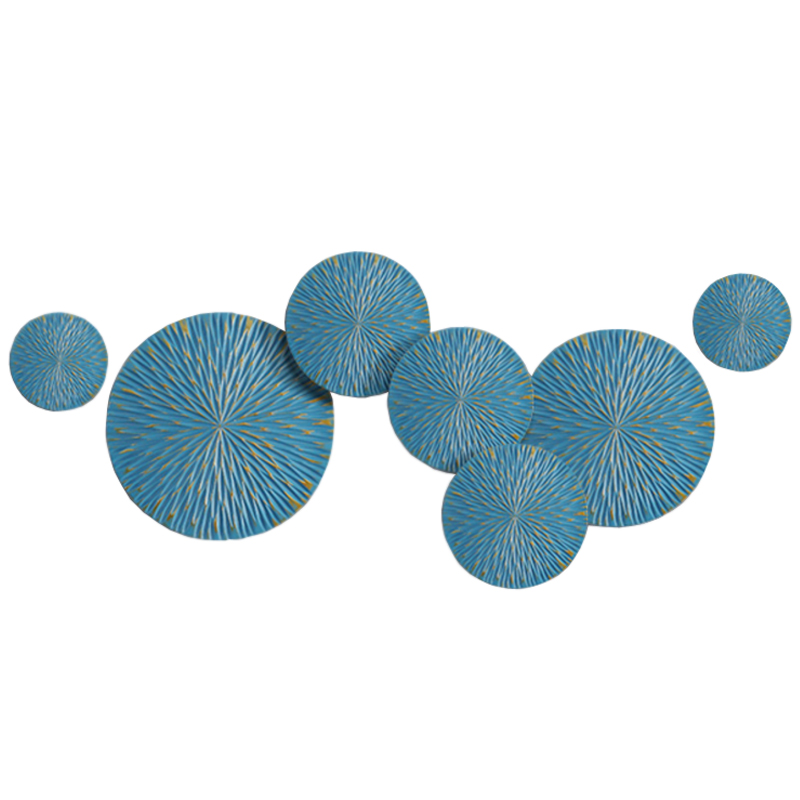 Арт-объекты для стен Арт-объект на стену Blue Discs
