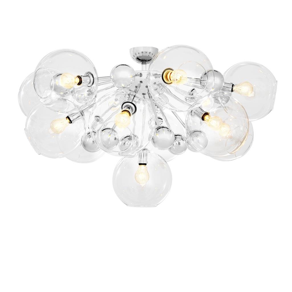 Потолочный светильник Eichholtz Ceiling Lamp Soleil Nickel