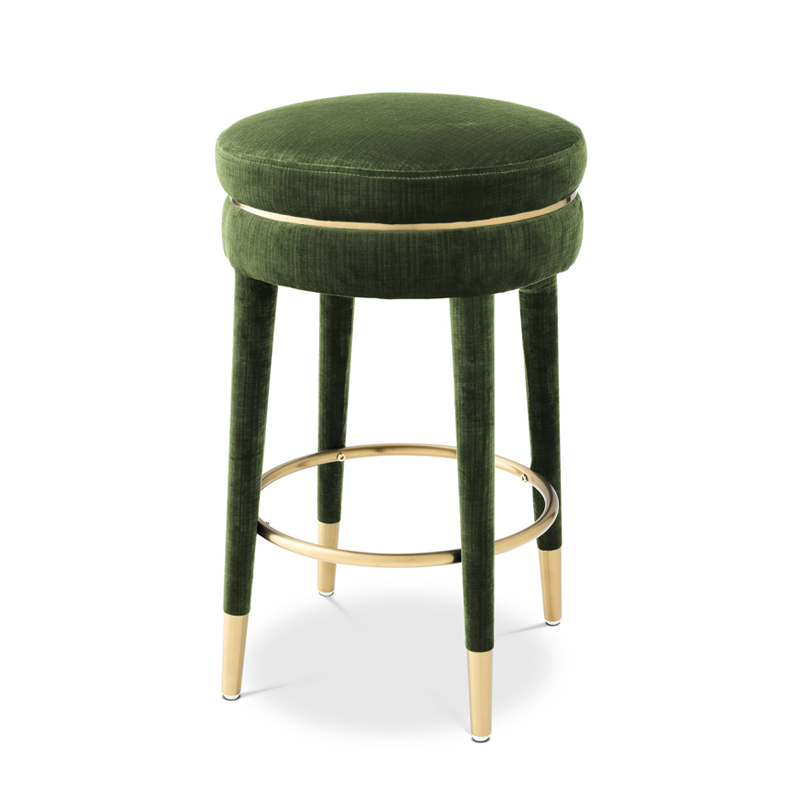 Стулья  Loft Concept Полубарный стул Eichholtz Counter Stool Parisian green