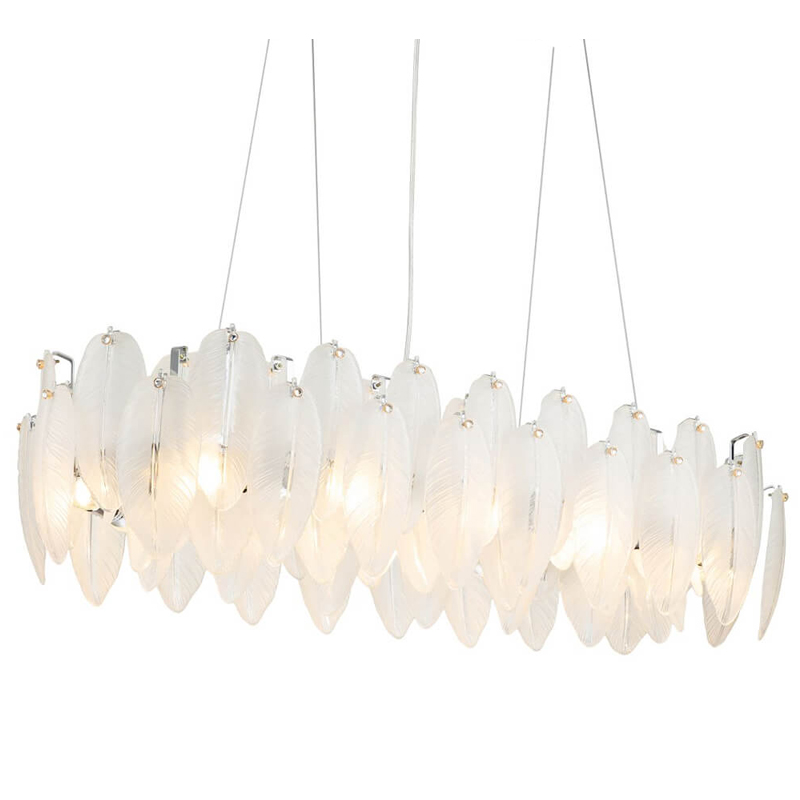 Люстра Bud Petals Chandelier Chrome Line