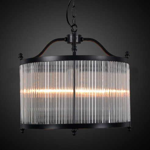 Люстра Glass Fringe Chandelier Round