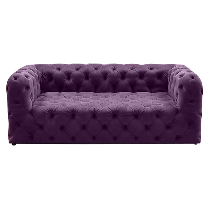 Диван Soho tufted purple velor