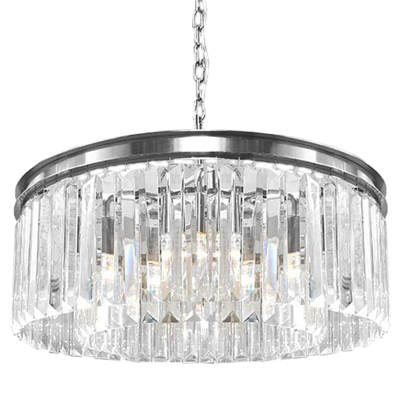 Люстра RH Odeon Chandelier Silver 65