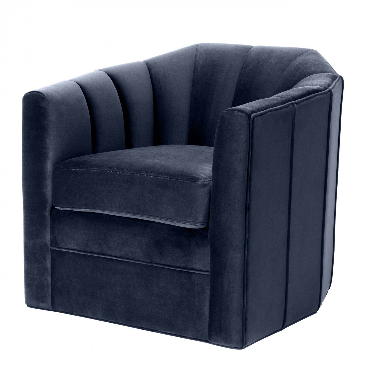 Кресло Eichholtz Chair Delancey Midnight Blue