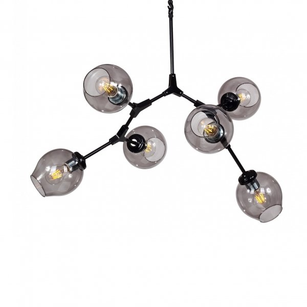 Люстра Branching Bubble Chandelier 6 Black