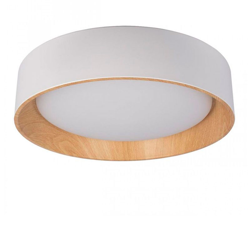   Loft Concept Светильник потолочный круглый Assol cup White Wood диаметр 45