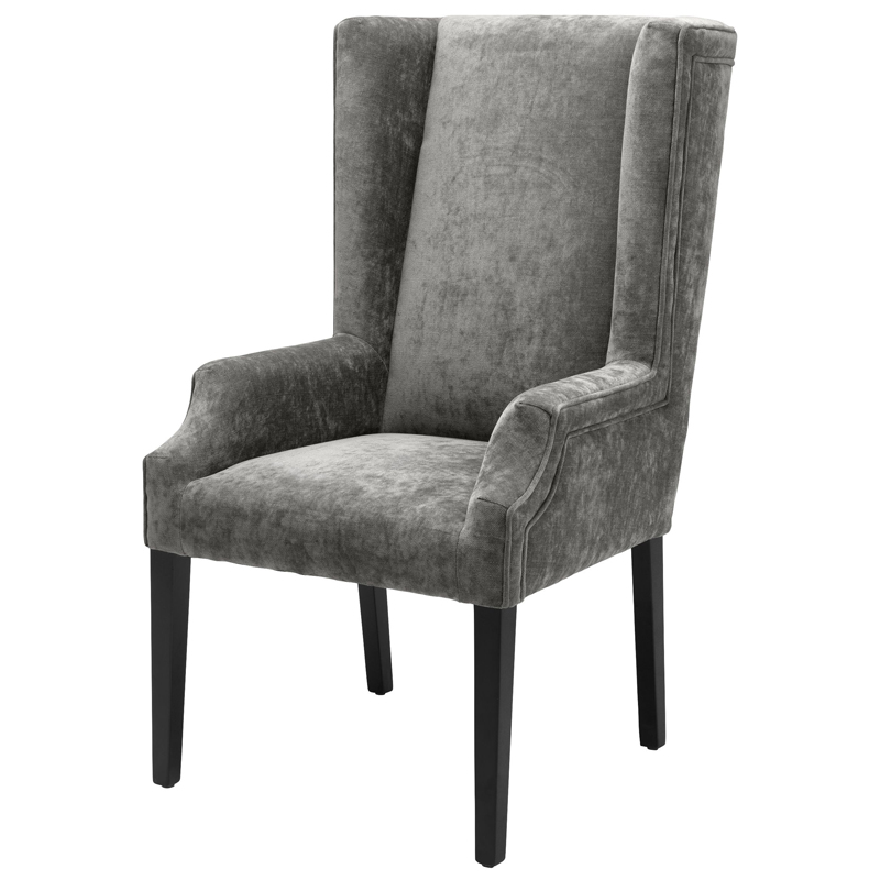 Мягкие кресла Стул Eichholtz Dining Chair Tempio grey