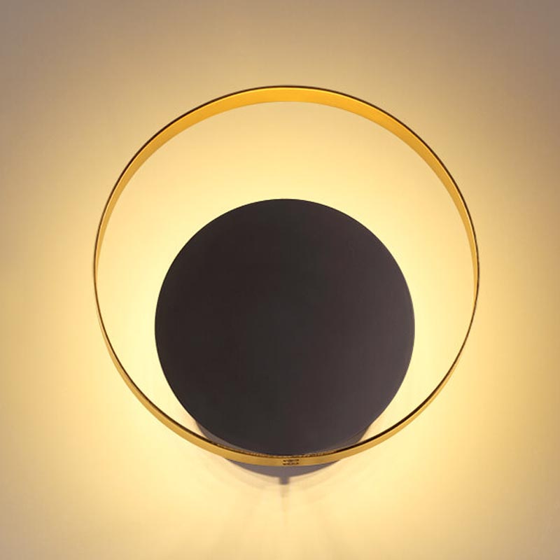 Бра Globo Ocular Sconce Circle Black