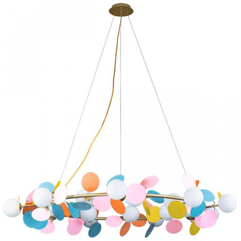 Люстра MATISSE Chandelier circle multicolor диаметр 130