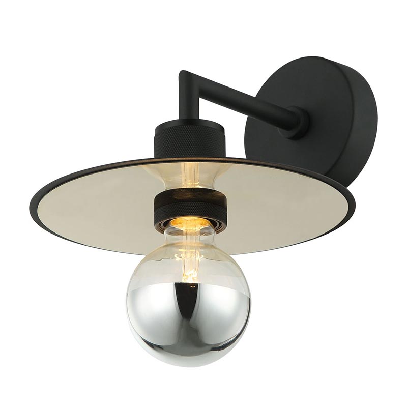 Бра Bruno Hat Black Wall Lamp