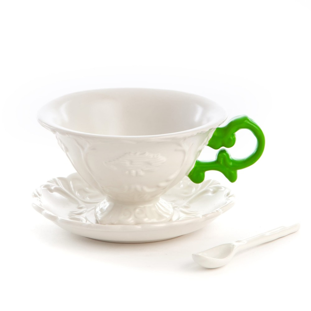 Чайная пара Seletti I-Tea Green