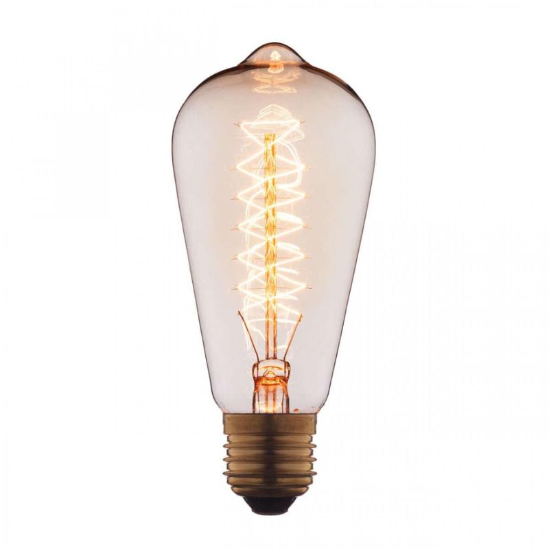 Лампы накаливания E27 Лампочка Loft Edison Retro Bulb №4 60 W