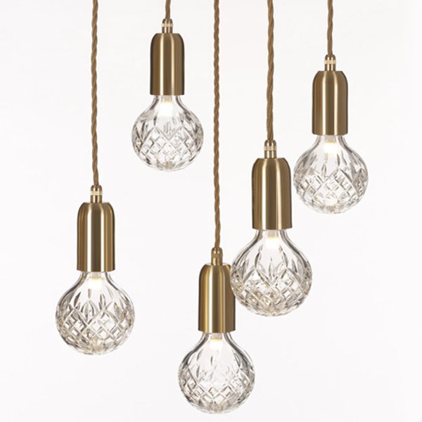 Подвесной светильник lee broom Ceare Crystal Bulb Chandelier